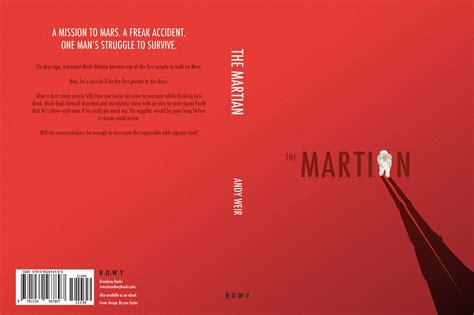 'The Martian' Book Cover on Behance