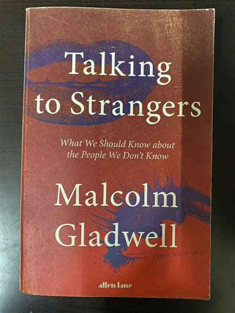 Talking To Strangers Malcolm Gladwell Hobbies Toys Books