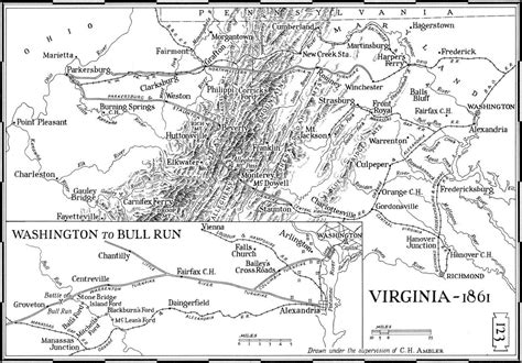 Virginia Map Antique Maps Virginia