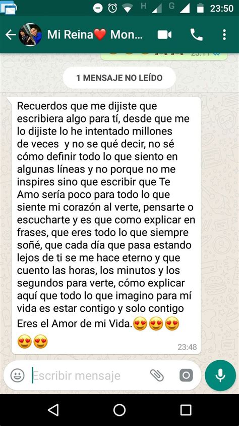 Escríbeme Algo Para Mí Mensajes De Texto Bonitos Mensaje De Amor