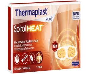 Thermaplast med Spiral Heat Wärmepflaster Rücken Nacken 3 Stk ab 12