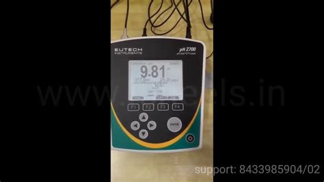 Ph Meter Eutech Make Model Ph For Laboratory At Rs Piece In