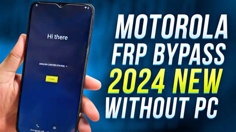 New Motorola Frp Bypass Android Without Computer No Talkback