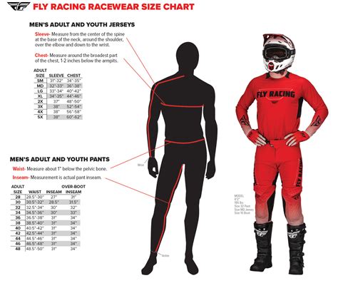 Fly Racing Bmx Sizing Chart