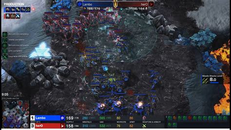 Starcraft II DreamHack Masters 2022 Valencia Jul2 HerO P V Lambo Z