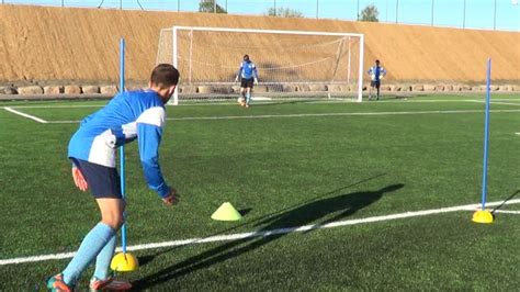 Soccer Training Drills For Forwards • Finishing Shooting Agility Hd