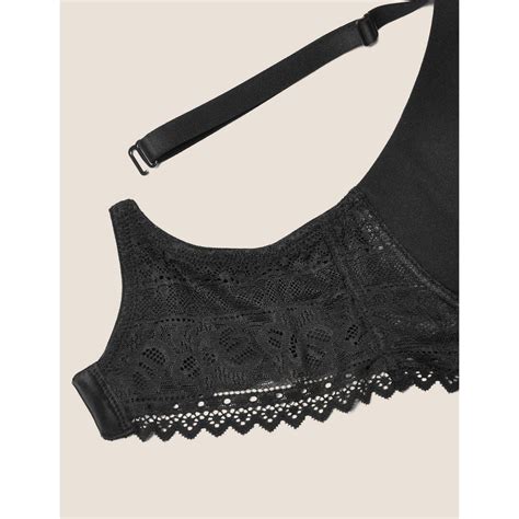 Marks Spencer Sumptuously Soft Non Wired T Shirt Bra Black Buy