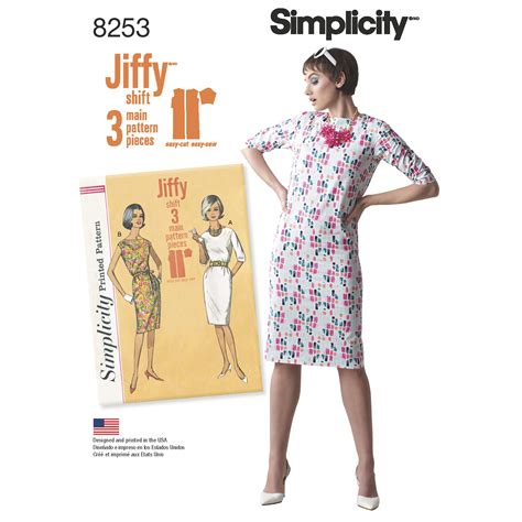 Simplicity Simplicity Pattern Misses Vintage S Jiffy Dresses