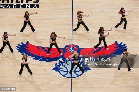 Atlanta Hawks Cheerleaders Photos And Premium High Res Pictures Getty