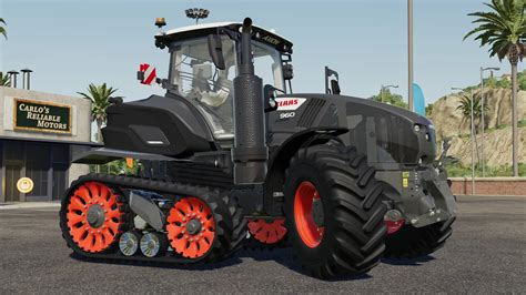 Claas 900 Terra Trac Black Edition v1 0 FS19 мод Farming Simulator 25