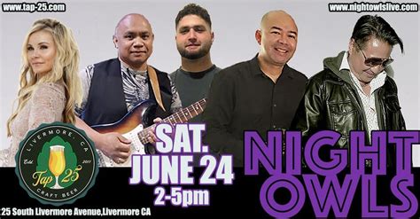 Night Owls In Downtown Livermore Tap 25 Craft Beer Livermore 24 June