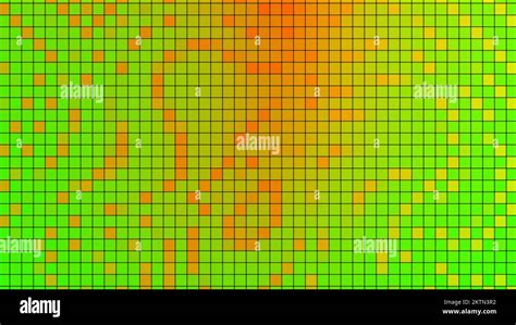 Distorsi N Colorida Y Parpadeo En P Xeles Movimiento El Fondo Del