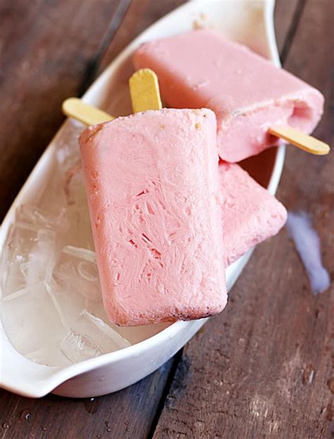 Almond rose popsicle recipe