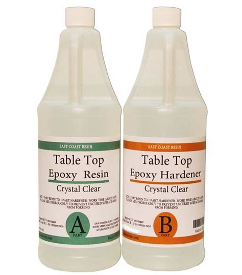 Table Top Epoxy Resin Kit Oz Oz Resin And Oz Hardener