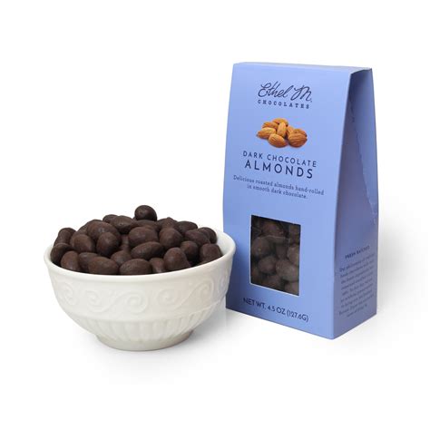 Premium Dark Chocolate Covered Almonds Ethel M Chocolates