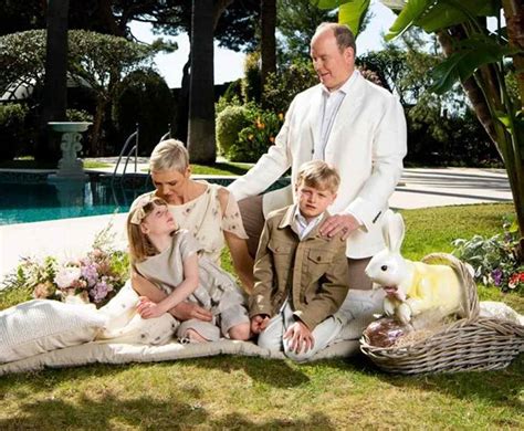 Princess Charlene Celebrates Easter with First Family Portrait Since Returning to Monaco ...