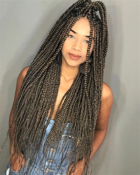 Pin By Clarice Pires On Box Braids Twist Dread Big Box Braids