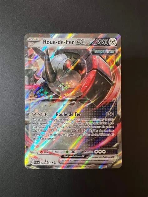 CARTE POKÉMON ROUE DE FER ex 066 091 EV04 5 Destinées de Paldea FR