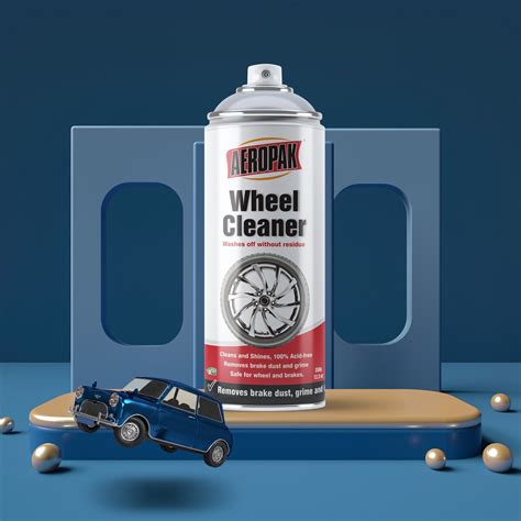 Car Cleaning Products Aerosol Alloy Wheel Rim Cleaner Safe For All Wheel Types Aerosol Spray