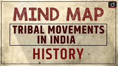 Tribal Movements In India Mind Map Drishti Ias English Youtube