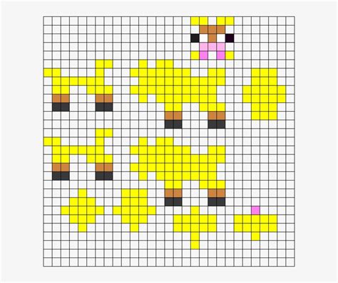 3d Minecraft Yellow Sheep Perler Bead Pattern Perler Beads Patterns