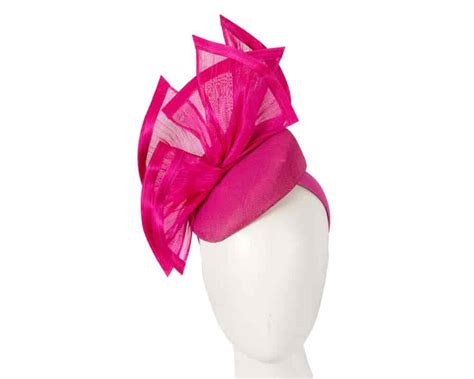 Bespoke Fuchsia Racing Fascinator By Fillies Collection Online In