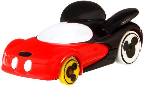 Hot Wheels Disney Mickey Mouse Vehicle 1:64 Scale Character Car- Buy ...