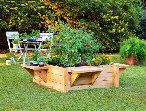 Hochbeete Im Garten Bauen Ideen Aus Verschiedenen Materialien