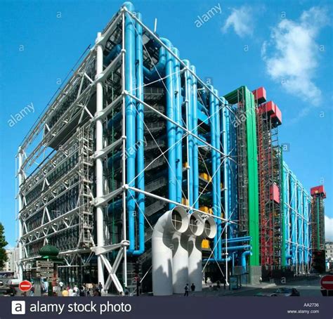 George Pompidou Center Renzo Piano Richard Rogers Ove Arup 1977 건축