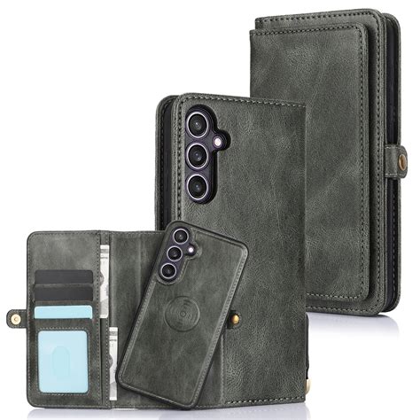 Allytech Galaxy S Wallet Case In Detachable Back Cover Magnetic