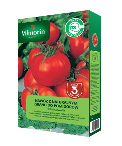 Nawóz z naturalnym guano do pomidorów 1 kg Vilmorin Garden Bricomarche pl