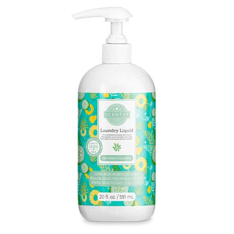 Aloe Water Cucumber Laundry Liquid Scentsy Online Store