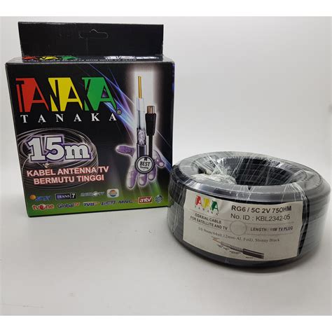 Jual Kabel Anten Antena Antenna Premium Tanaka Original 15m 20m 5c