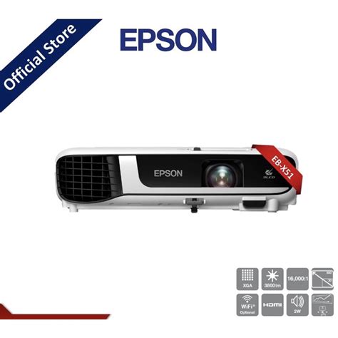 Jual Projector Epson Eb X Xga Lumens Garansi Resmi Shopee