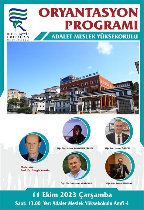 Okulumuz Akademik Y L Oryantasyon Program Hk Adalet