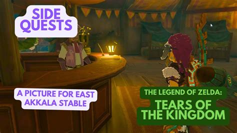 Side Quests A Picture For East Akkala Stable Complete Part Guide Puzzle