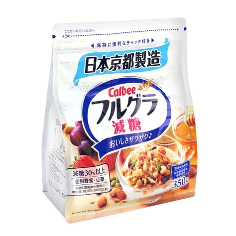 Calbee Fruit Granola Reduced Sugar 家樂福線上購物