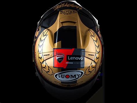 Suomy Sr Gp Carbon Helmet Pecco World Champion Gold Limited