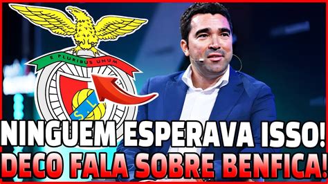 SAIU AGORA ELE SURPREENDEU TODO MUNDO ESSA NOTICIAS DO BENFICA