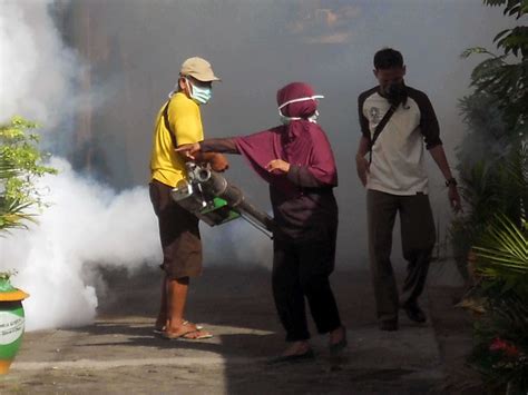 Fogging Untuk Kawasan Di Sekitar Perusahaan Pt Petrokimia Gresik