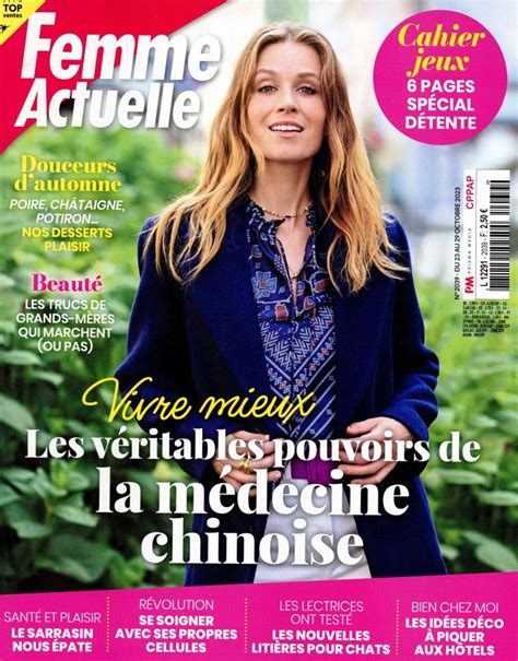 Femme Actuelle N° 2039 Abonnement Femme Actuelle Abonnement