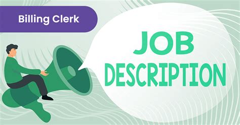 Billing Clerk Job Description Roles And Responsibilities