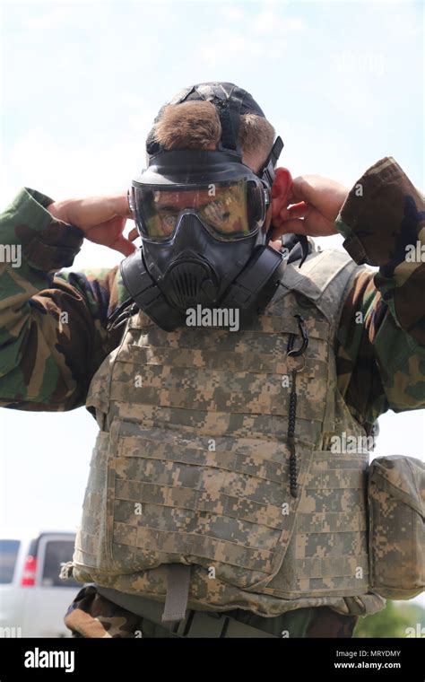 Us Army Sgt Andrew Roland 71st Ordnance Group Eod Puts On His