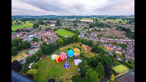 Oswestry Hot Air Balloon Carnival Youtube