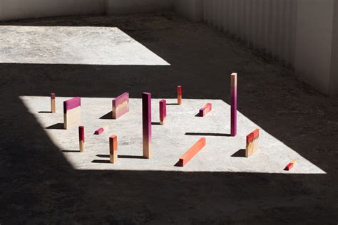 Mois S Hern Ndez Colours Hot Pink Grana Chairs Using Crushed Up Insects