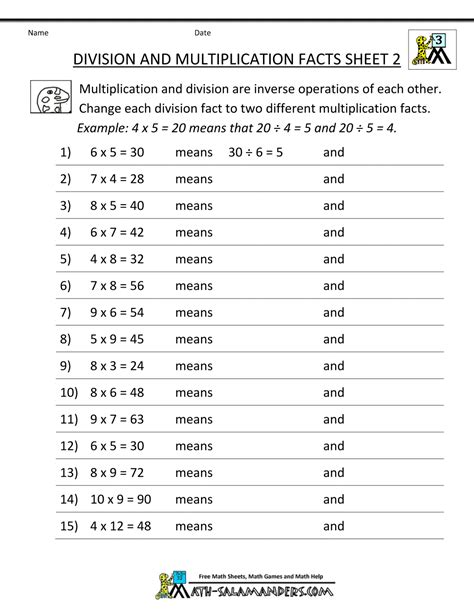 Division And Multiplication