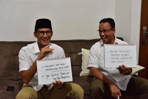 Isu Panas Kesepakatan Rp Miliar Anies Dan Sandi Hanya Membangun