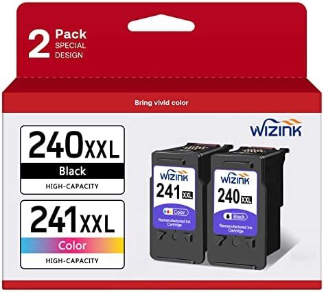 240 241XL XXL Ink Cartridge High Yead Wzink For Canon Printer 240 241