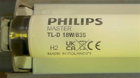 Philips TL D 18W 835 Fluorescent Tube YouTube