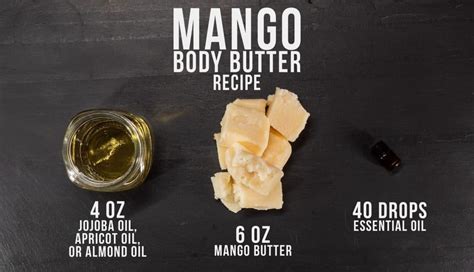 Whipped Mango Body Butter Recipe All Natural Better Shea Butter